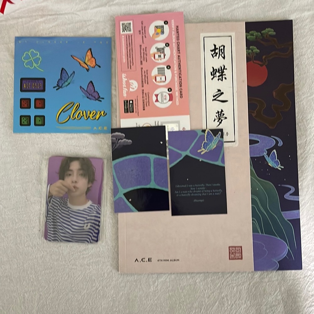 A.C.E - 4th Mini Album HJZM : The Butterfly Phantasy (kpop album )